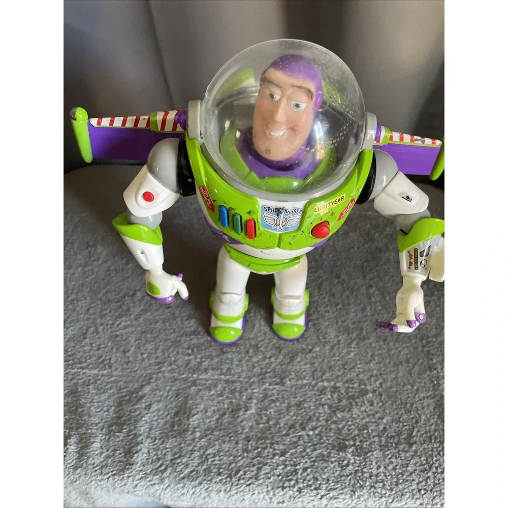 Disney Store Toy Story Buzz Lightyear Interactive Talking Action Figure 12